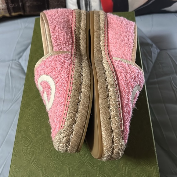 Gucci Interlocking G Terry Espadrille’s. New In Box with 2 dust bags. - Picture 6 of 13